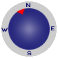 Wunderground gadget compass