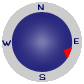 Wunderground gadget compass